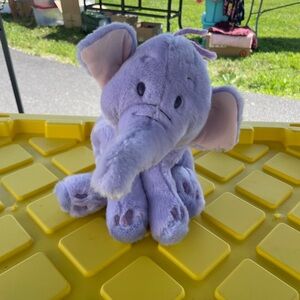 Disney store exclusive Heffalump Plush Purple Elephant